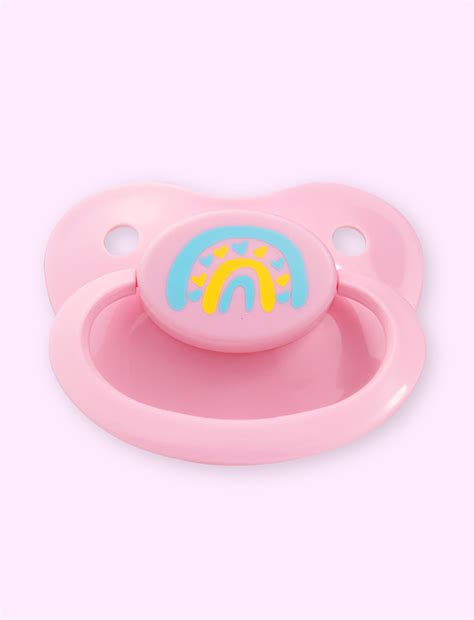 pink adult pacifier|Rearz .